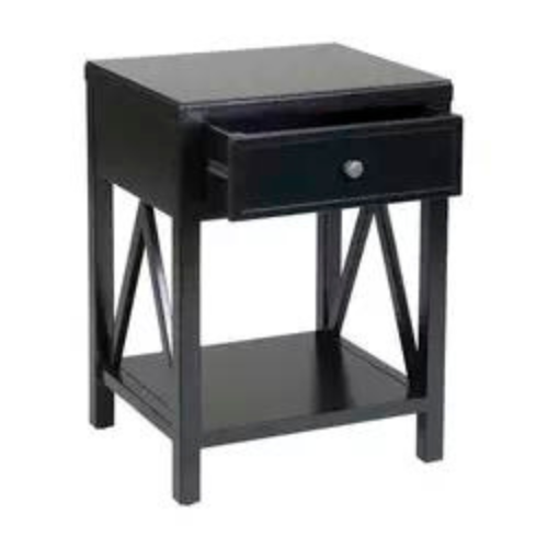Table Nightstand Table with 1 Drawer